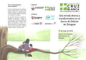 Una mirada diversa y transformadora en el barrio de Delicias de