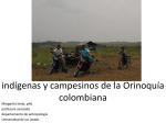 Indígenas y campesinos en la Orinoquía colombiana