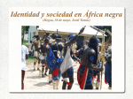 Identidad y sociedad en África negra