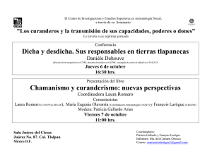 Dicha y desdicha. Sus responsables en tierras tlapanecas