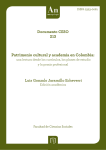 Patrimonio cultural y academia en Colombia