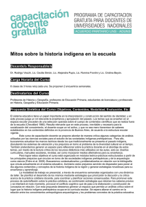 Mitos sobre la historia indígena en la escuela