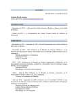 Currículum Morelia, Mich., noviembre de 2015 Yaminel Bernal
