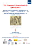 VIII Congreso Internacional de Lyra Minima