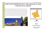 4) RUTAS PATRIMONIALES :Villa Medieval de
