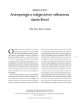 Antropología e indigenismos: reflexiones desde Brasil