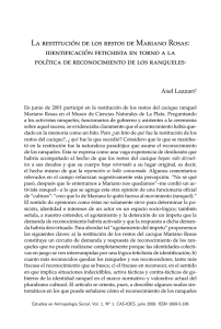 Axel Lazzari - Centro de Antropología Social