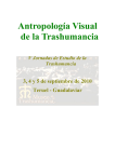 Antropología Visual de la Trashumancia