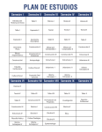 PLAN DE ESTUDIOS