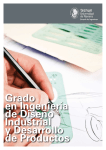Grado en Ingeniería de Diseño Industrial y Desarrollo de
