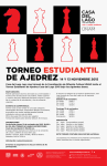Torneo ajedrez estudiantil