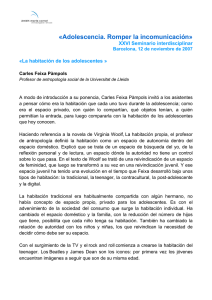 La habitaci&oacute;n de los adolescentes