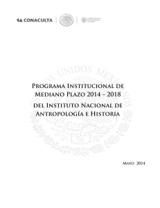 Programa Institucional de Mediano Plazo 2014 - 2018