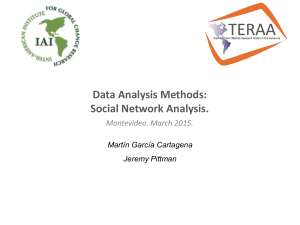 Social Network Analysis.