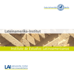 Lateinamerika-Institut Instituto de Estudios Latinoamericanos