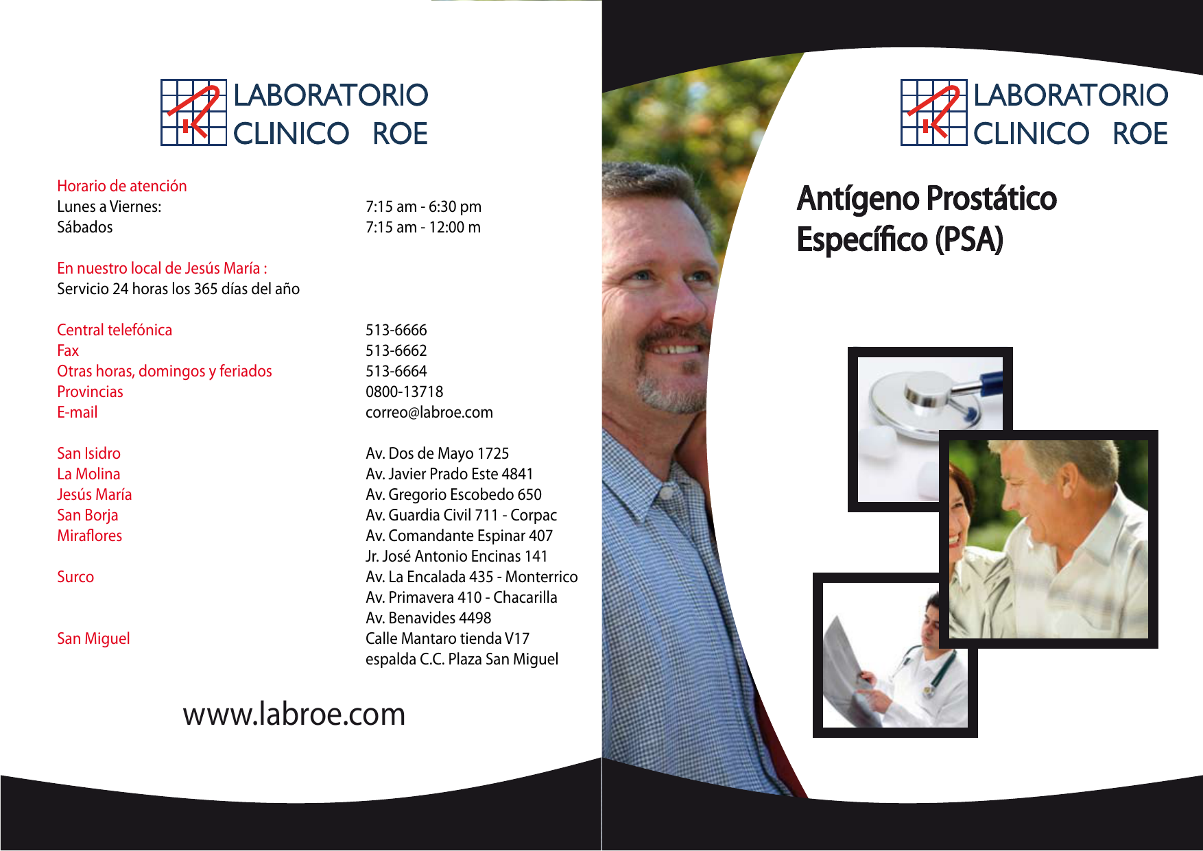 Psa Laboratorio Clinico Roe