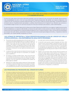 El Cáncer Cervical y L@s Latin@s* en Florida