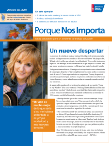 Because We Care - October 2007 (Spanish)