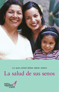 La salud de sus senos