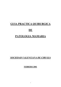 Guia práctica quirúrgica de patologia mamaria