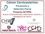 Cancer Cervical - CHW ACTION Project