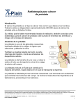 Radiation Therapy for Prostate Cancer (Spanish)