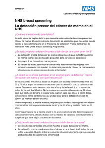 NHS Breast Screening