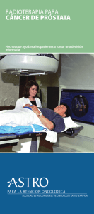 cáncer de próstata