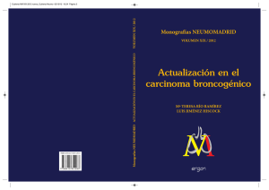 Actualización en el carcinoma broncogénico (XIX/12)
