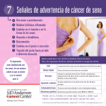 7 Warning signs of breast cancer / 5 Ways to lower breast cancer risk