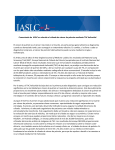 Comunicado de IASLC en relación al cribado de cáncer de pulmón