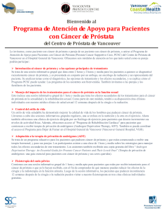 Programa de Atención de Apoyo para Pacientes con Cáncer de