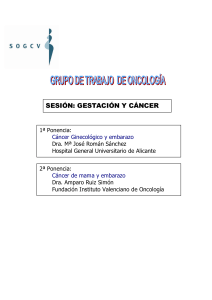 Grupo de Oncología 2009 - Cancer y embarazo