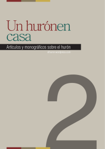 Art&iacute;culos y monogr&aacute;ficos sobre el hur&oacute;n
