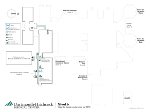 DHMC Level 6 Floor Map - Spanish - Dartmouth