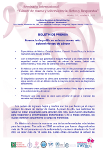 Boletín de prensa - Tómatelo a Pecho