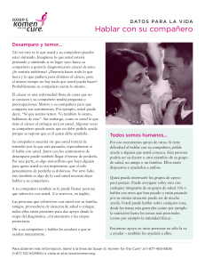 Hablar con su compañero