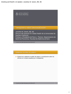 Smoking and Health - Global Tobacco Control