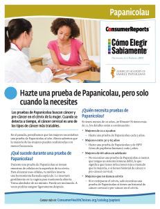 Hazte una prueba de Papanicolau, pero solo cuando la necesites