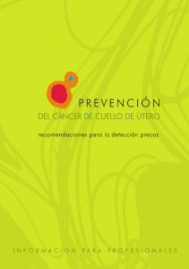 Prevención del cáncer de cuello de útero
