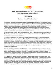 prostata - Clínica de Medicina Biológica
