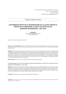 Los primeros pasos en la organizaci&oacute;n de la lucha - Asclepio