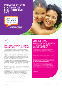 iniciativa contra el cáncer de cuello uterino (cci)