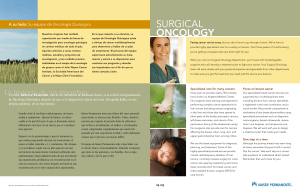 Tertiary - Surgical Oncology