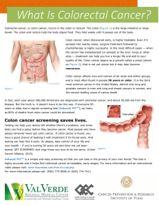 What Is Colorectal Cancer?