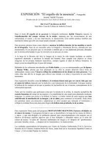EXPOSICIÓN “El orgullo de la ausencia”