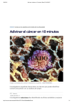 Adivinar el cáncer en 10 minutos - Centro de Investigación Príncipe