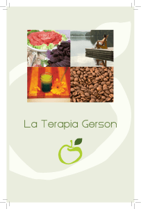 La Terapia Gerson - Gerson Institute