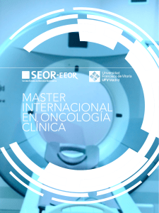 MASTER INTERNACIONAL EN ONCOLOGÍA CLÍNICA