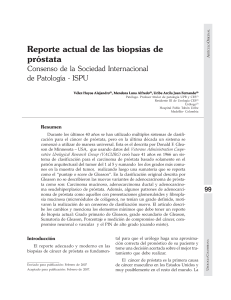 Biopsias de prostata.pmd - Revista Urol&oacute;gica Colombiana